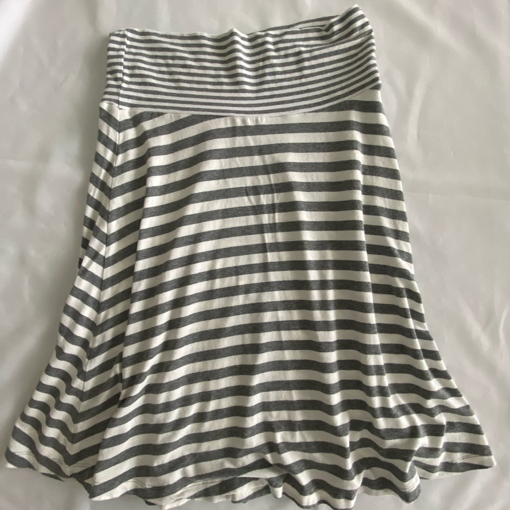 GAP Striped T-Shirt Skirt Small